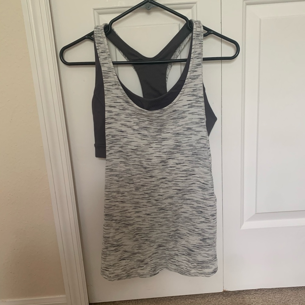 Lululemon tank with bra